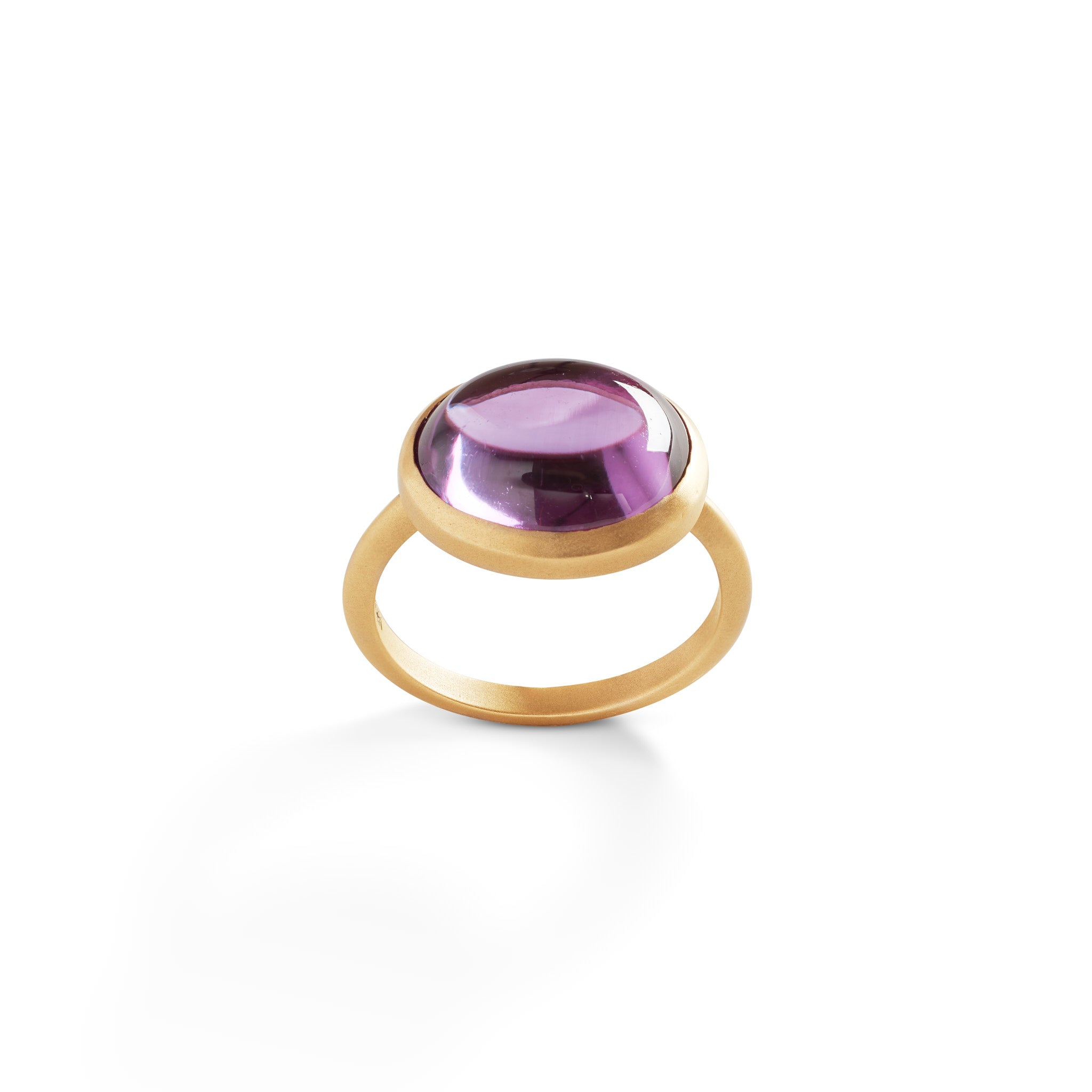 AMETHYST PINKY RING