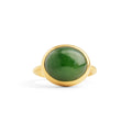 JADE PINKY RING