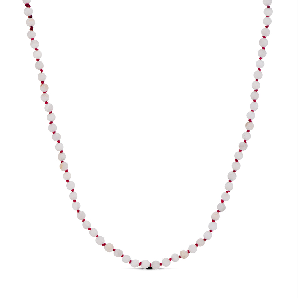 White Agate Necklace
