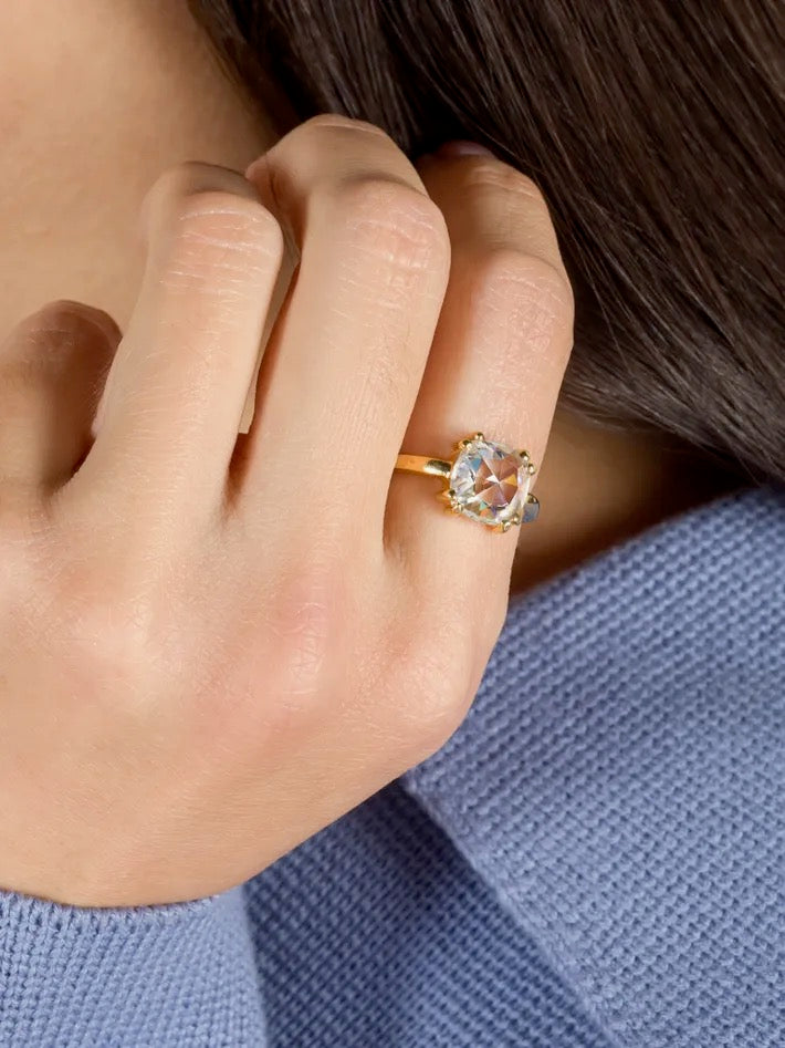 ROSE CUT RING