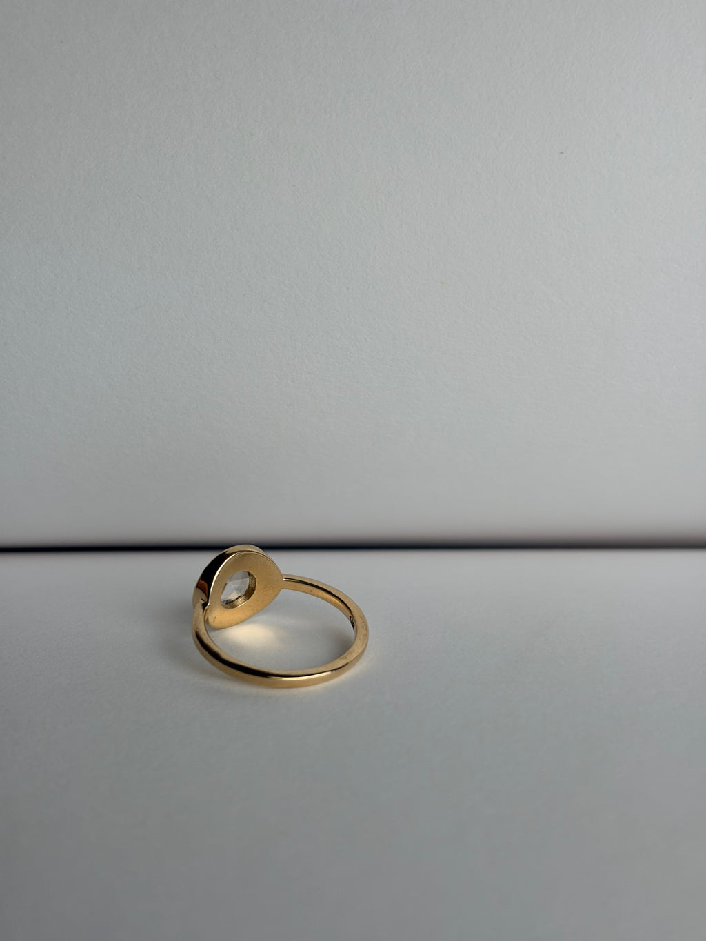 Round Rose Cut Ring