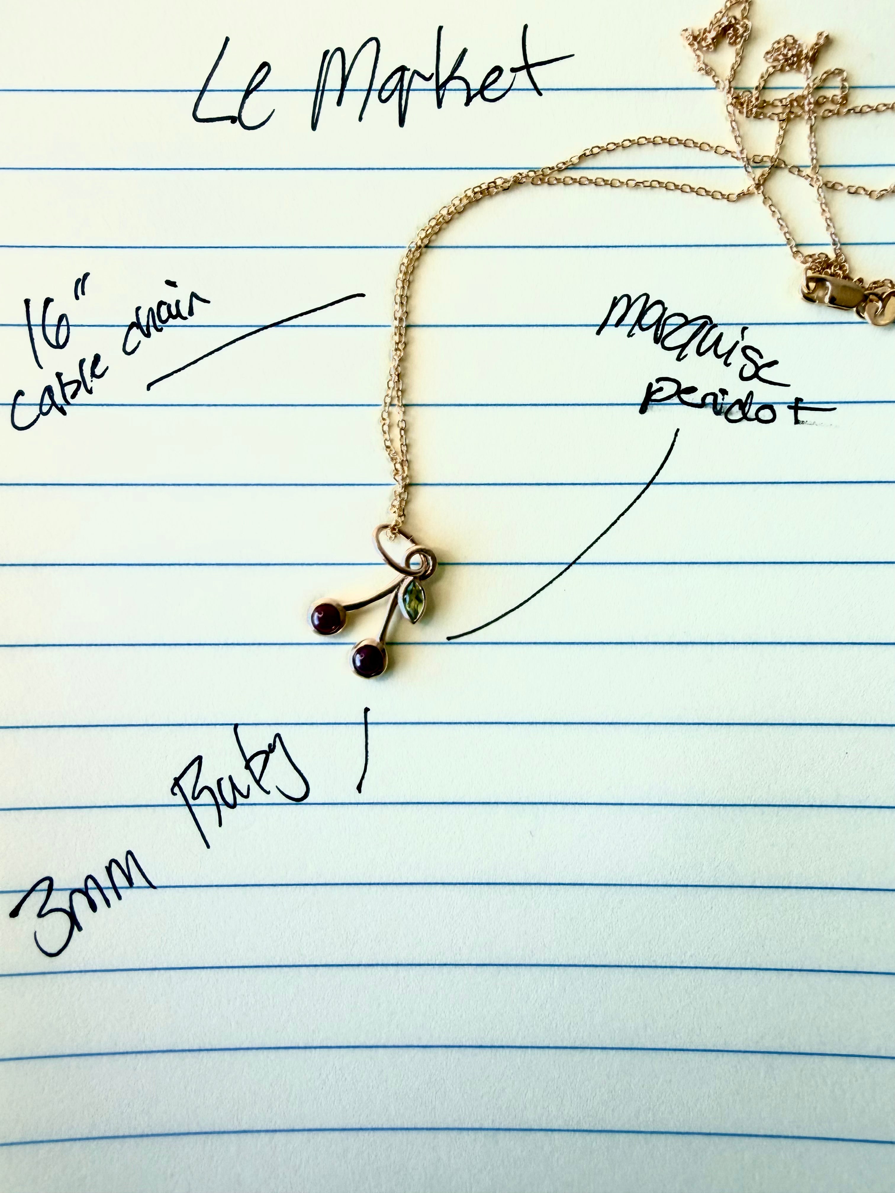 Cherry Necklace