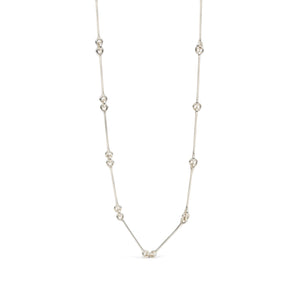 STERLING SILVER BAR NECKLACE