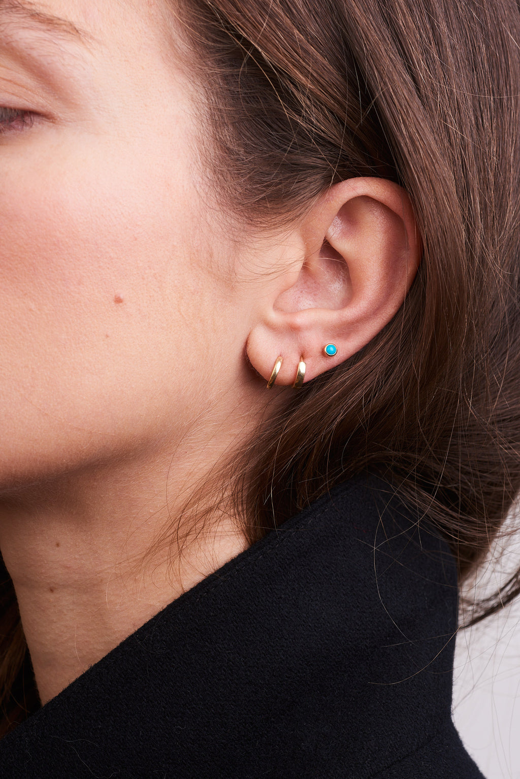 MICRO TURQUOISE STUDS