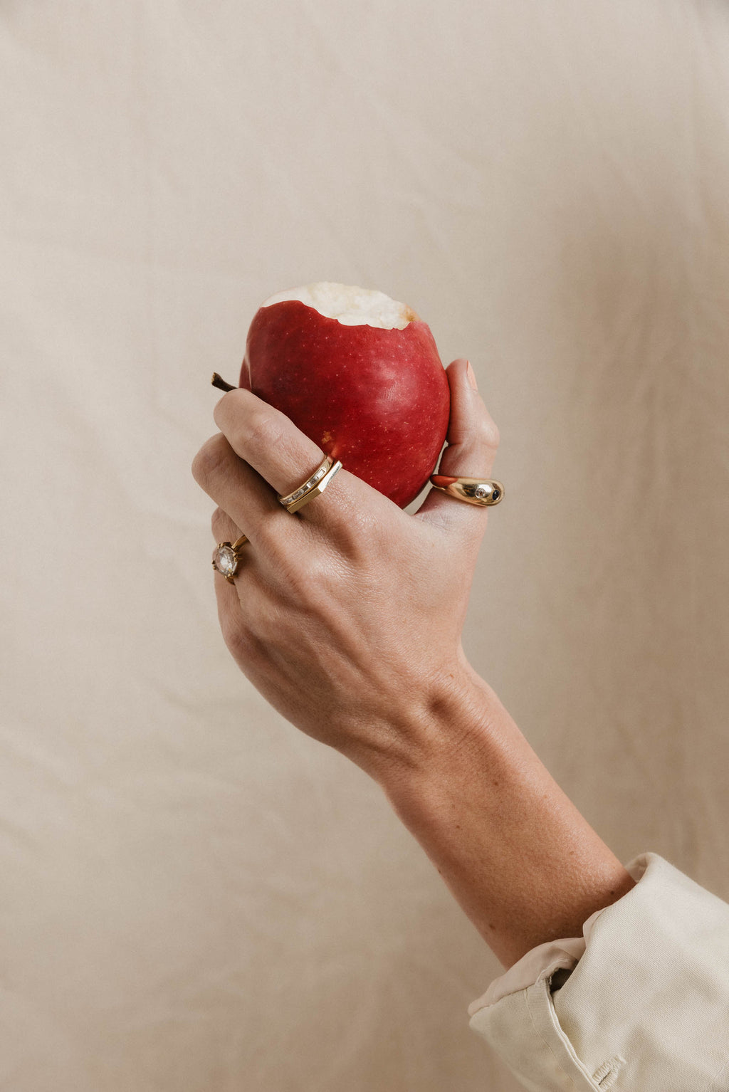 CHANNEL SET BAGUETTE RING