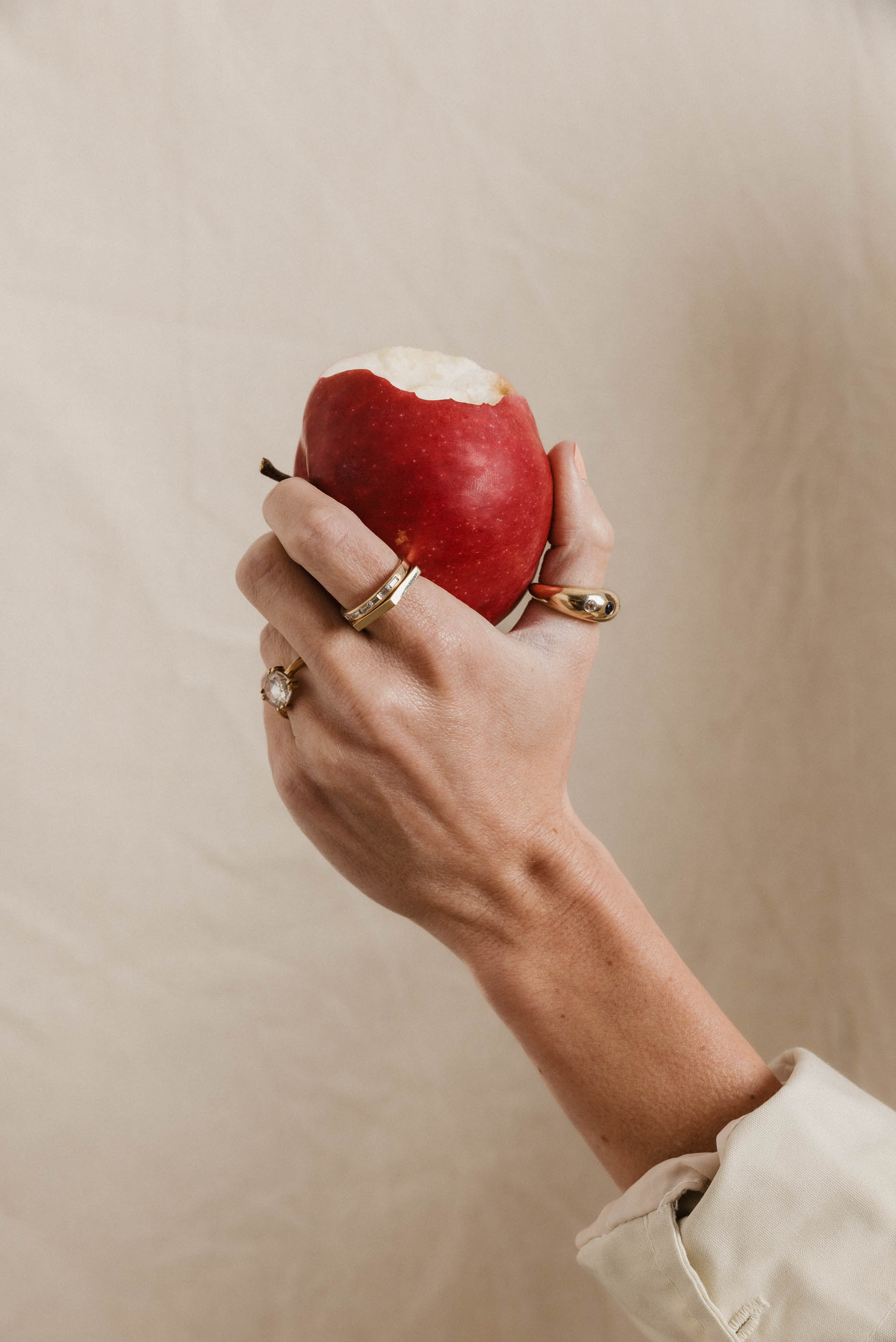 CHANNEL SET BAGUETTE RING