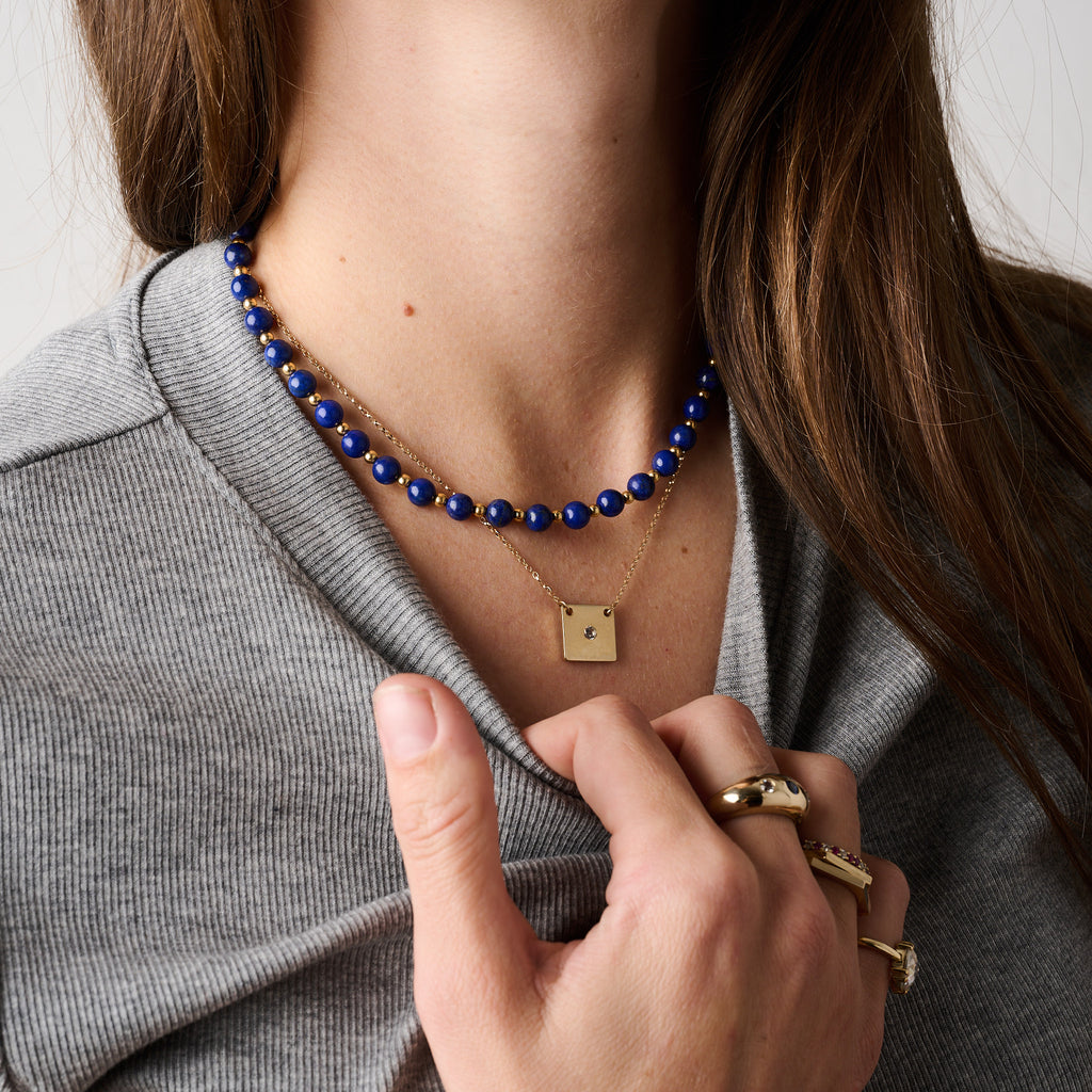 LAPIS NECKLACE