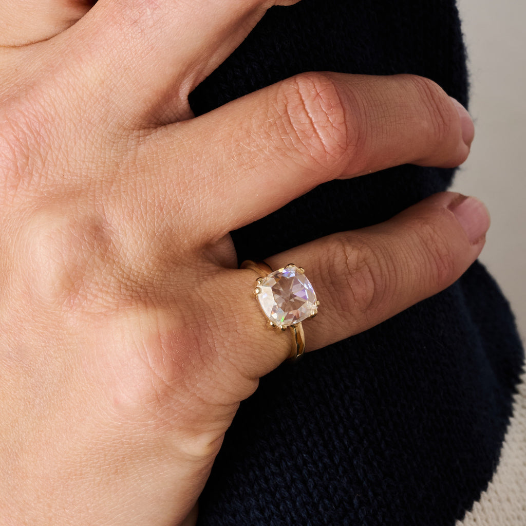 ROSE CUT RING