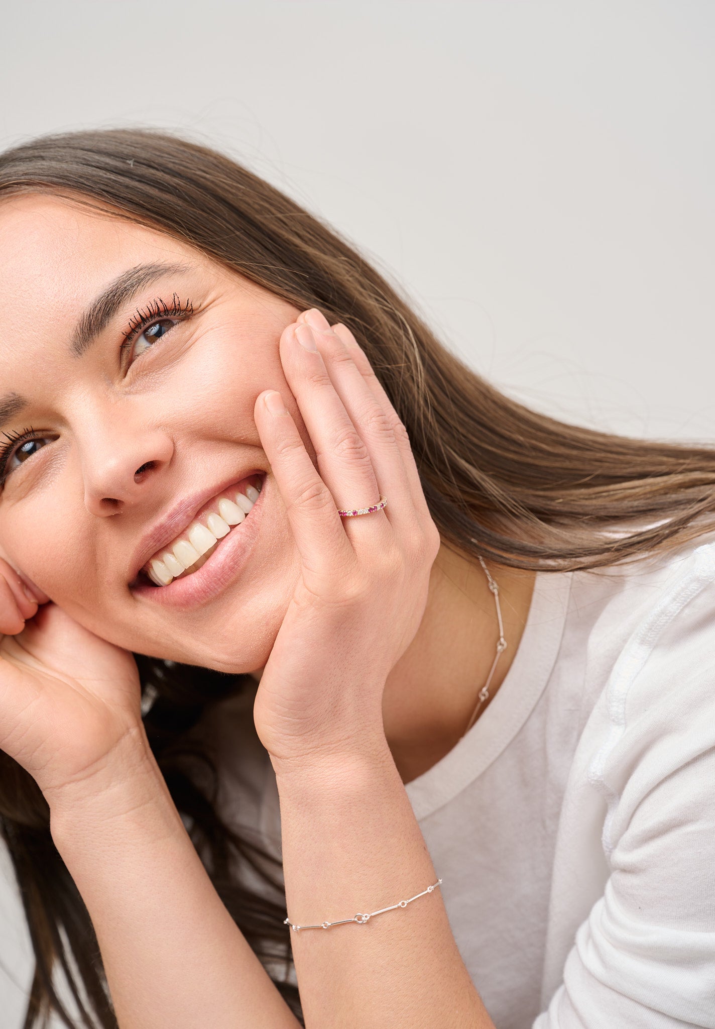 RANDOM RUBY ETERNITY BAND