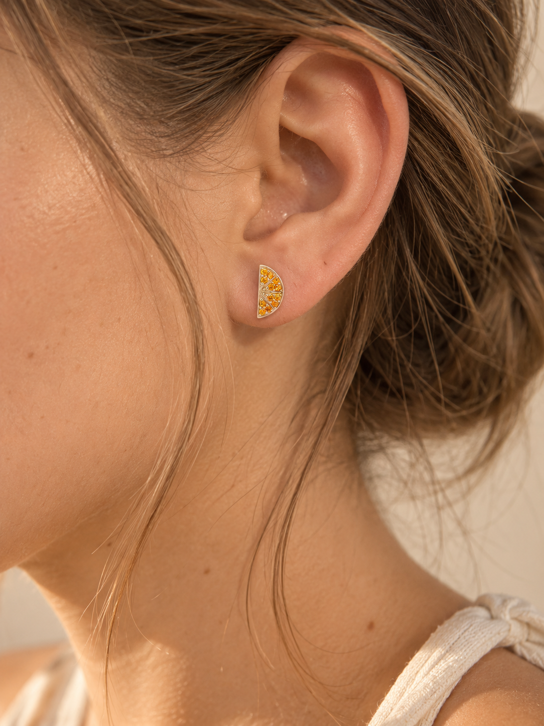 Orange Studs