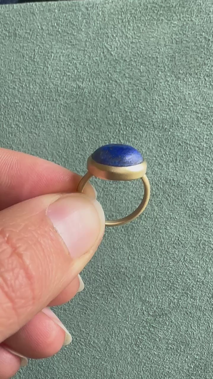 LAPIS PINKY RING