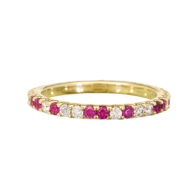 RANDOM RUBY ETERNITY BAND