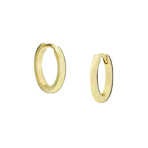 GOLD HUGGIE HOOP