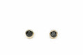 MICRO BLACK DIAMOND STUDS