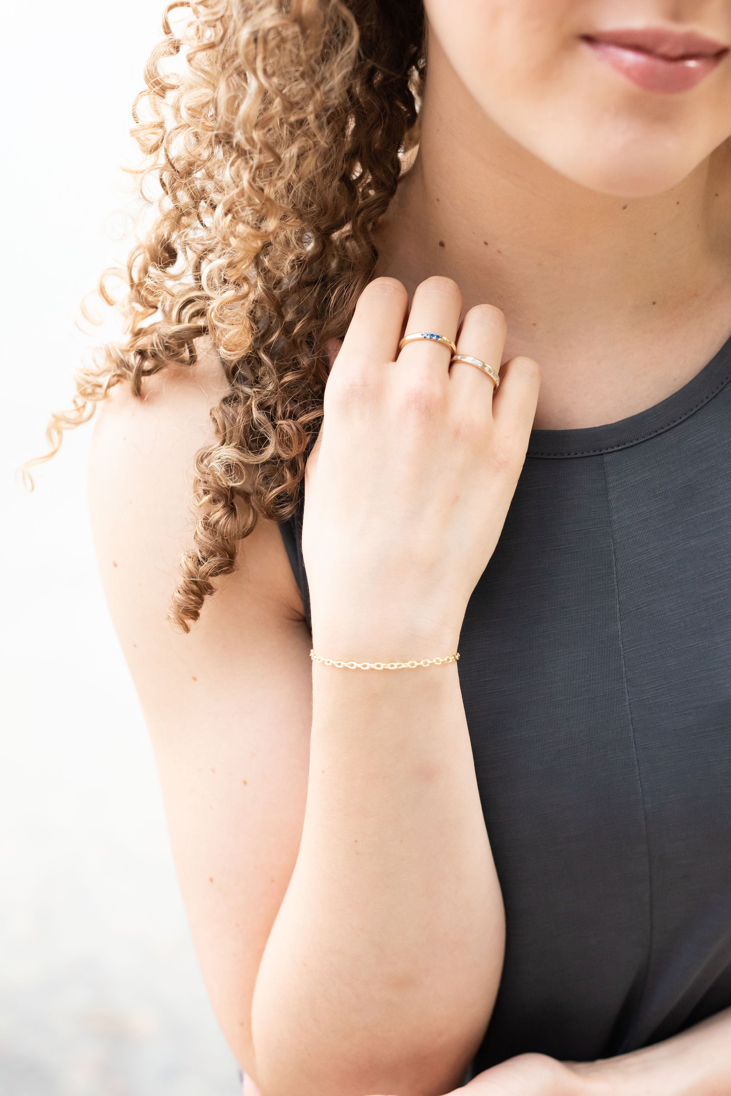 CHANNEL SET BAGUETTE RING