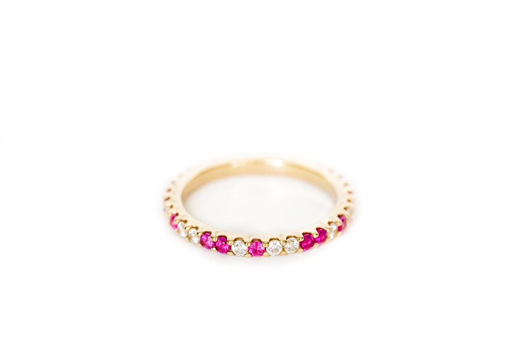 RANDOM RUBY ETERNITY BAND