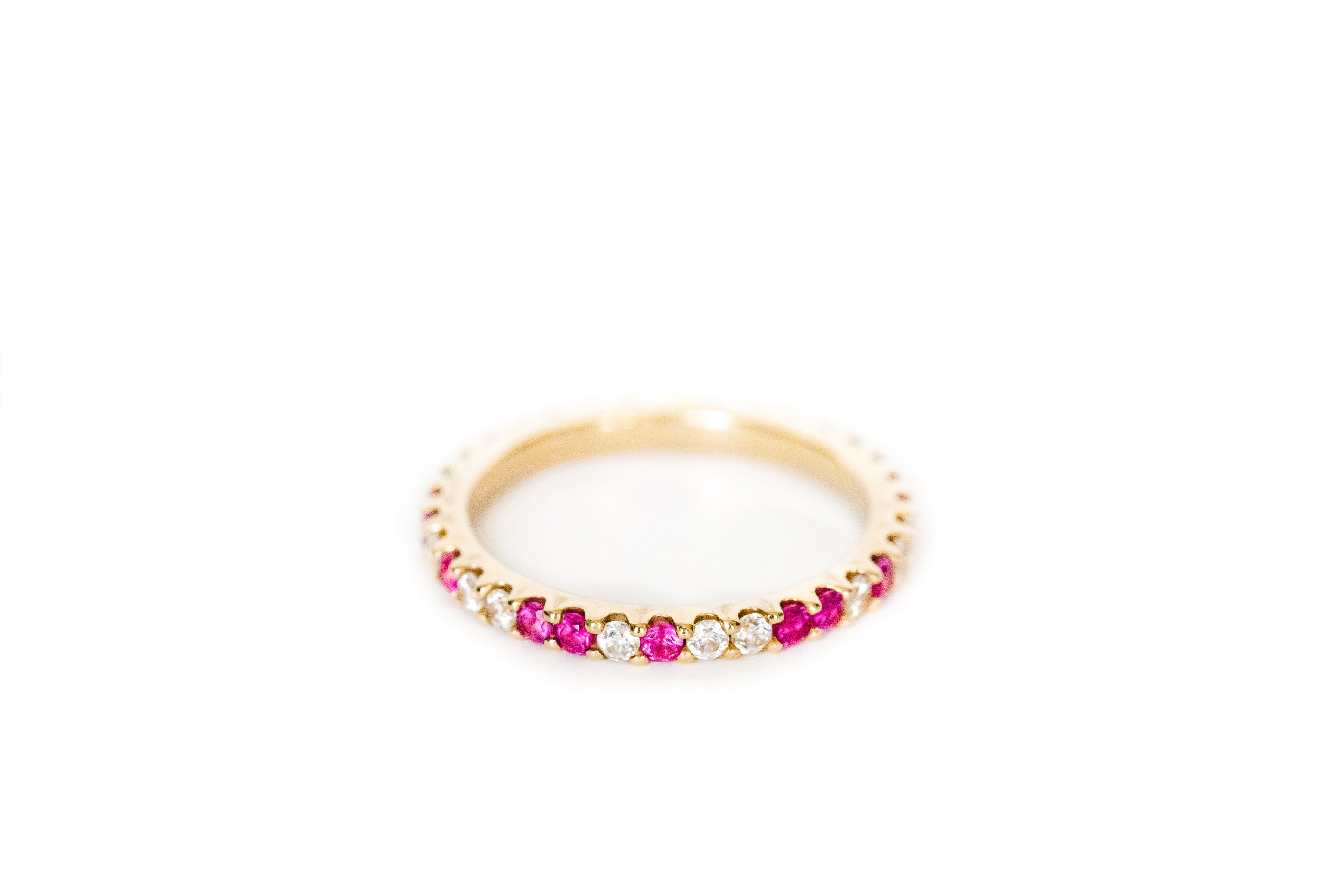 RANDOM RUBY ETERNITY BAND