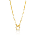 HEXAGON LOOP NECKLACE